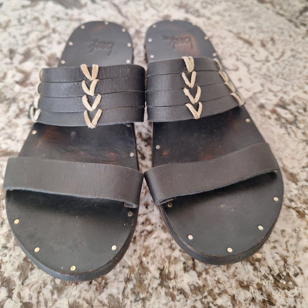 Beek Brown Leather Sandals size‎ 6